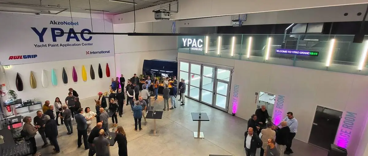 AkzoNobel Opens New Yacht Paint Application Center Near Hamburg — verified source image