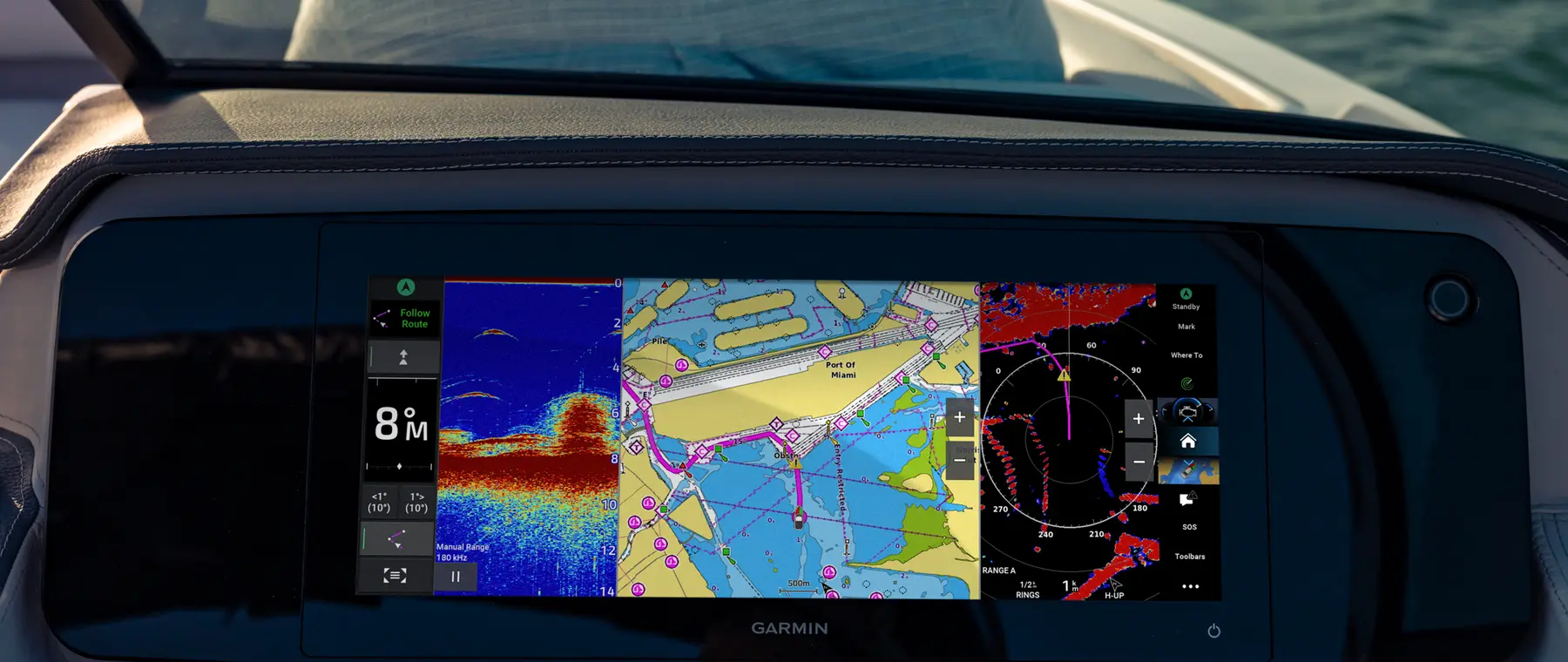 Garmin Debuts 15-Inch Ultrawide GPSMAP Chartplotter