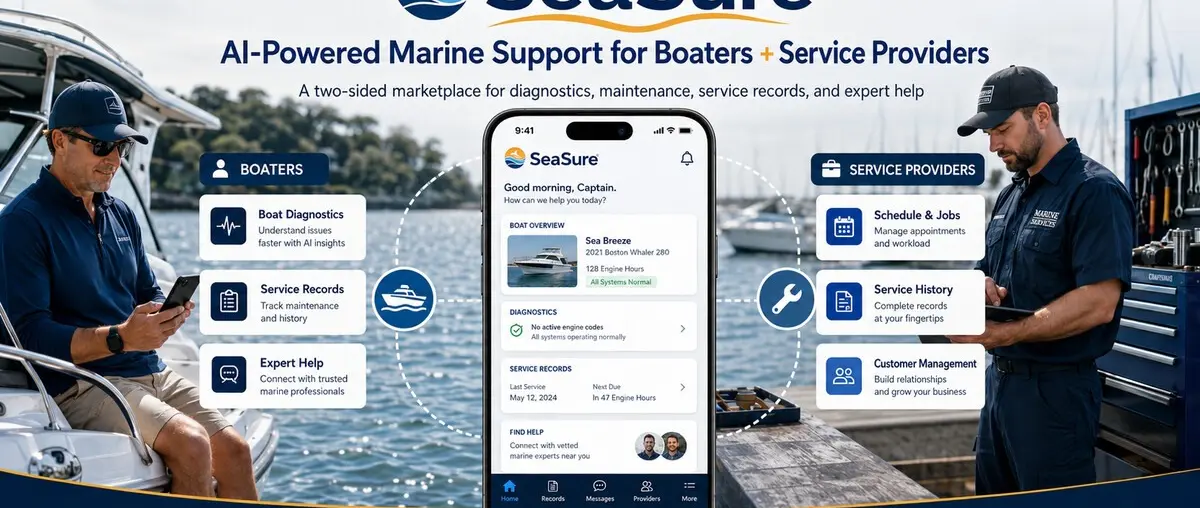 SeaSure Unveils AI Maintenance Records for Smaller Boats — original official source photograph