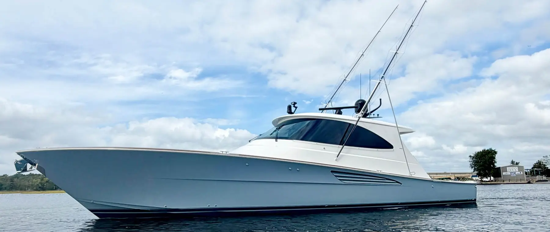 Viking Yachts official 64 Sport Coupe manufacturer photograph | Viking 64 Sport Coupe Adds Galley and Tower Choices for Florida Show