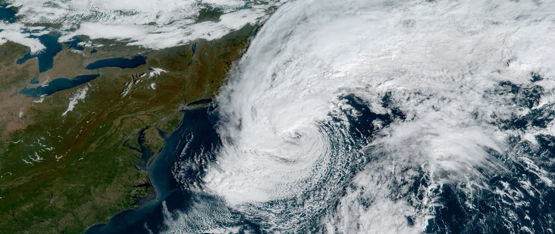 NOAA/NESDIS/STAR and CIRA/NOAA — GOES-19 GeoColor satellite image of Subtropical Storm Josephine taken 22 October 2026 at 10:26:22 UTC; official federal-government image
