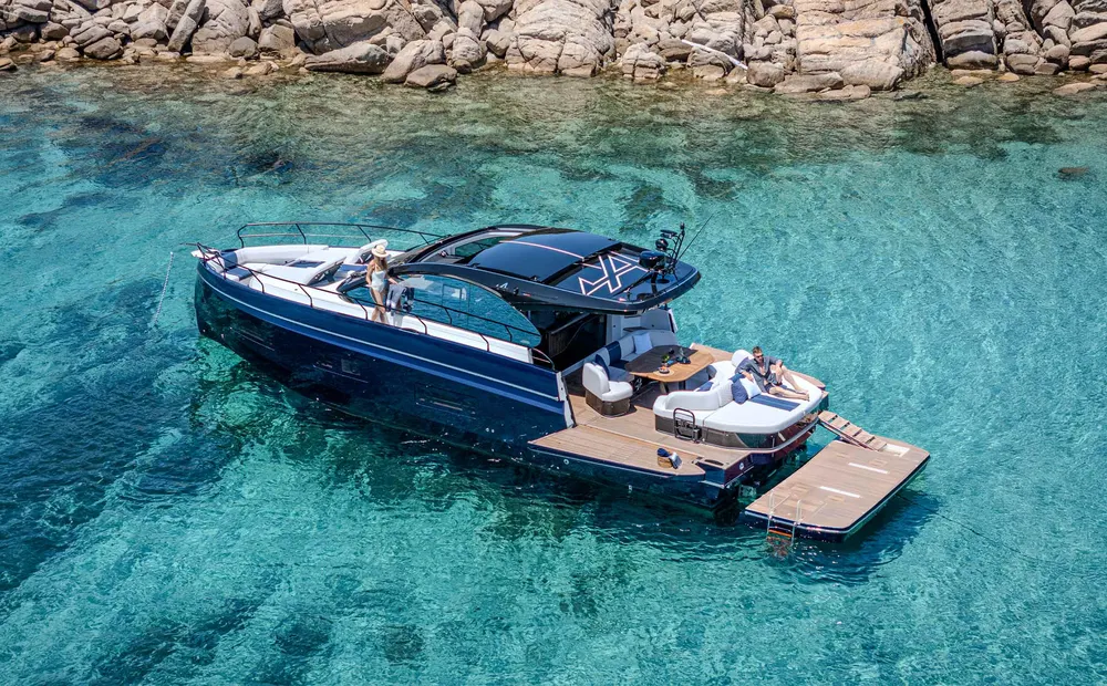 BENETEAU Gran Turismo 50 — official builder press photograph | New BENETEAU Gran Turismo 50 Wins 2026 World Yachts Trophies Exterior Design Award