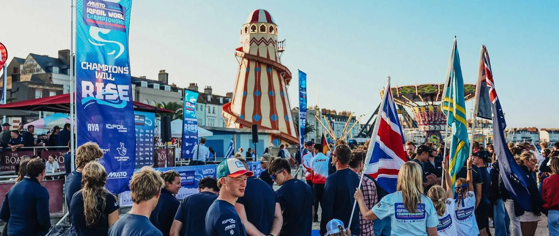 RYA source-specific editorial image. Source: https://www.rya.org.uk/news/iqfoil-parade-of-nations/