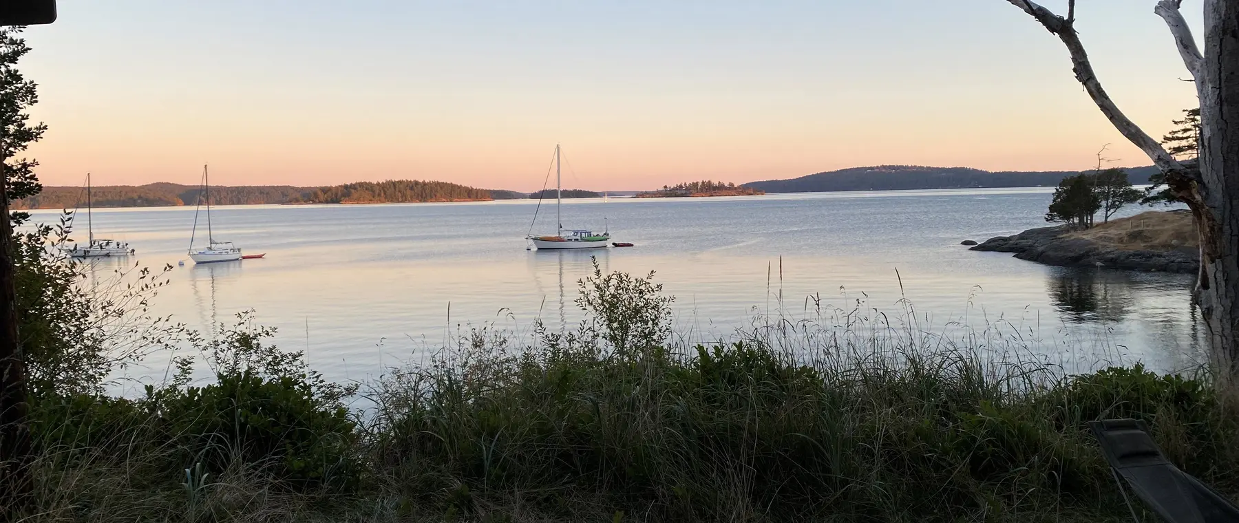 Official Washington State Parks photograph | Doe and Jones Island Moorage Docks Removed for Winter in Washington