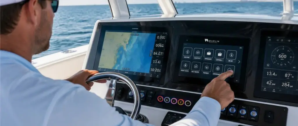 Marlin Technologies Shows M-Flex Modular Boat Controls at IBEX 2026 — official Marlin Technologies official IBEX 2026 announcement image