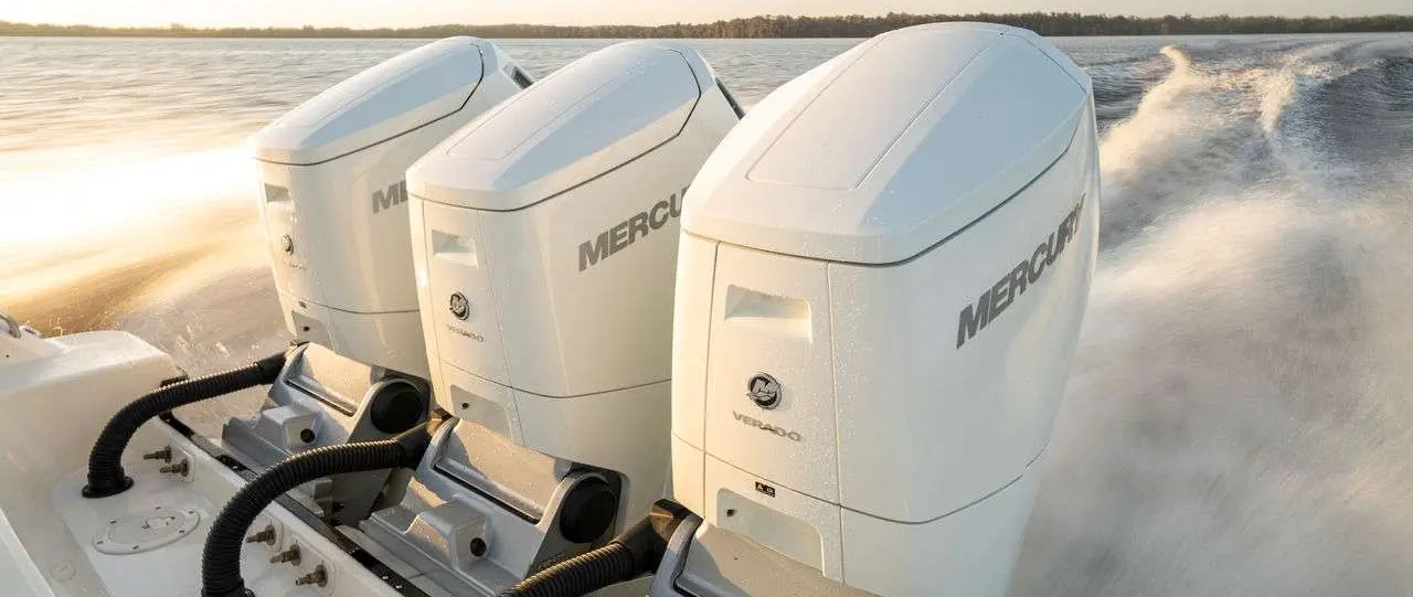 Mercury's Five 300hp V8 Outboards Serve Different Boat Types - official source photograph