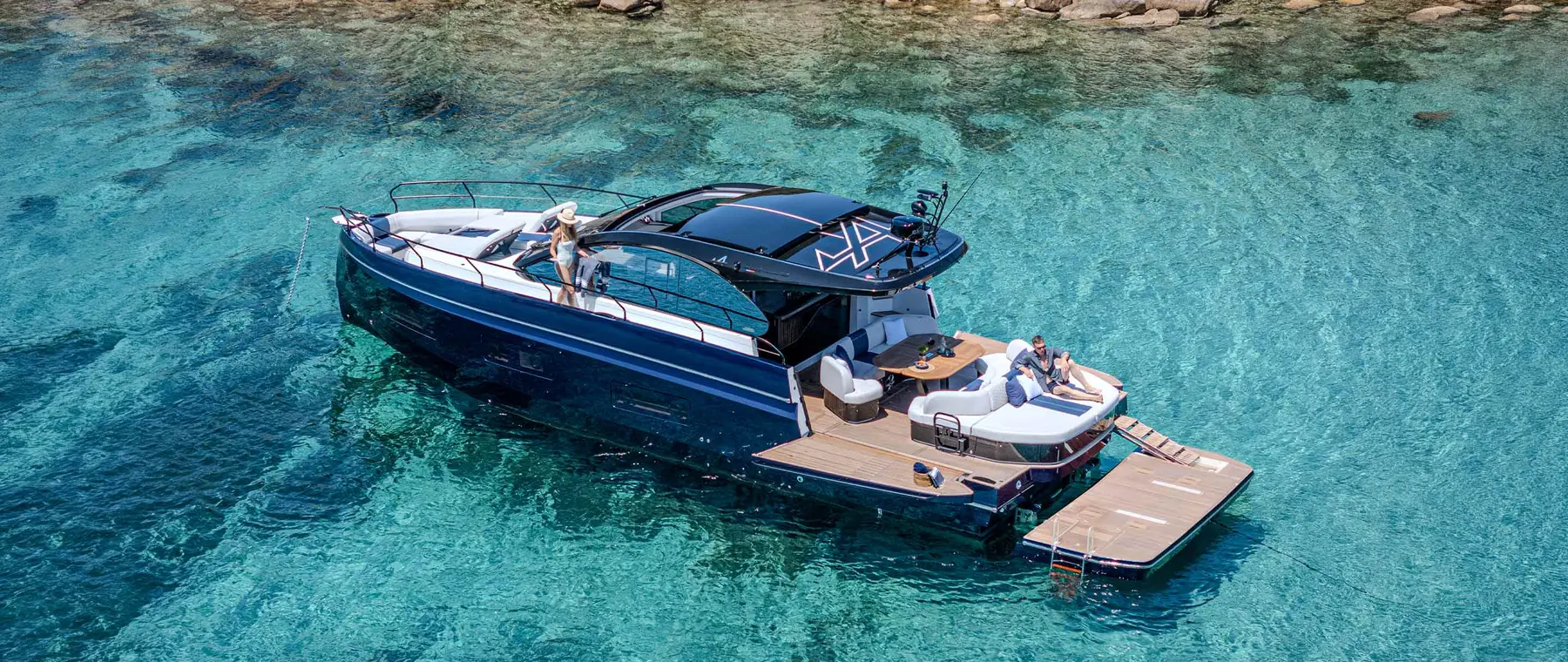 BENETEAU Gran Turismo 50 — official builder press photograph | New BENETEAU Gran Turismo 50 Wins 2026 World Yachts Trophies Exterior Design Award