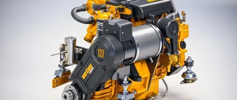 VETUS official M2HSET hybrid photograph | VETUS M2HSET Adds Hybrid Electric Cruising to Small Diesels