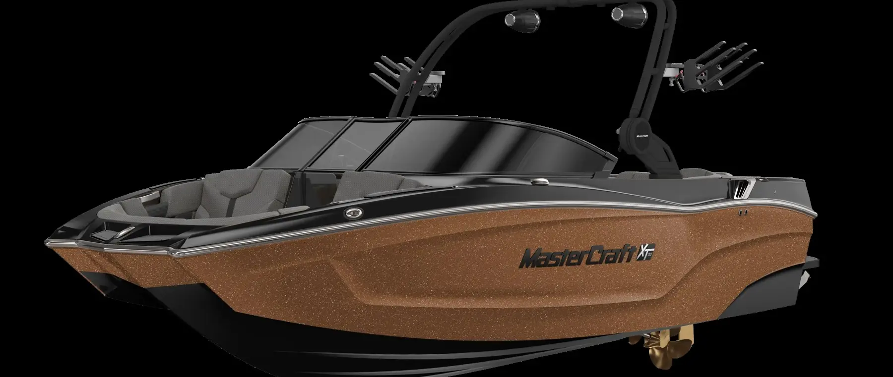 Official boat-builder photograph | 2027 MasterCraft XT20 Combines Compact Size with SurfStar Technology