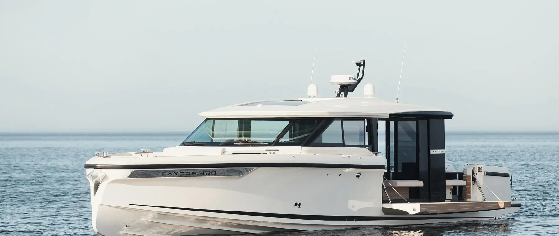 Saxdor Yachts | Saxdor 460 GTC Makes Fort Lauderdale Debut with Transforming Glass Wheelhouse
