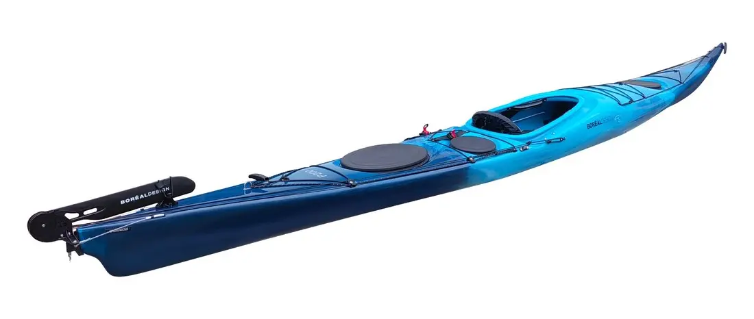 BoréalDesign Epsilon P200 Shows Touring Features for Kayak Rental Fleets — official BoréalDesign official Epsilon P200 product information and Paddle Sports Show 2027 sea-kayaking selection image