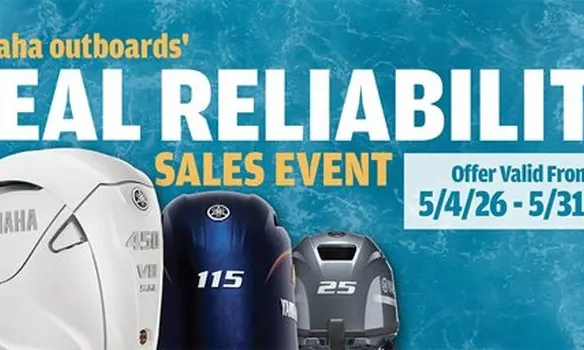 Yamaha Real Reliability Promotion Adds Coverage and Dealer Credit — official Yamaha Marine image