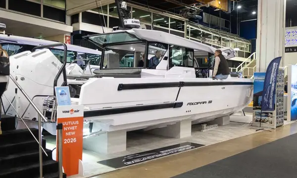 Axopar 38 XC Wins Cabin Cruiser of the Show at Vene 26 Båt