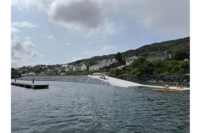Tarbert Harbour Starts £2.2m Slipway Project — official British Marine image