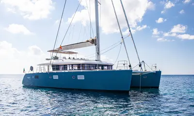 Lagoon Catamarans / Groupe Beneteau — official Lagoon NEO refit programme photograph (illustrative of existing NEO work, not the planned 2029 Canet facility)