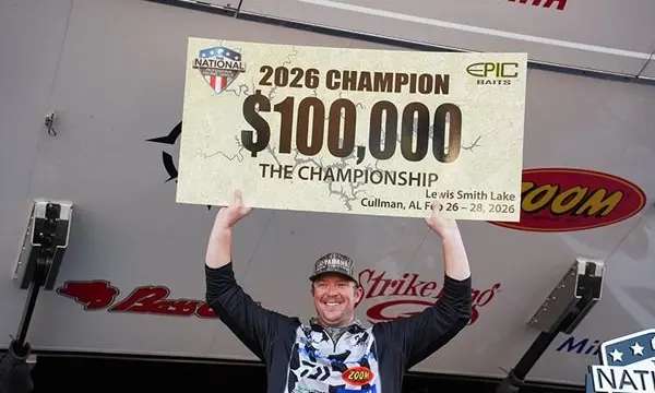 Patrick Walters Claims 2026 NPFL Championship on Smith Lake — official Yamaha Marine image