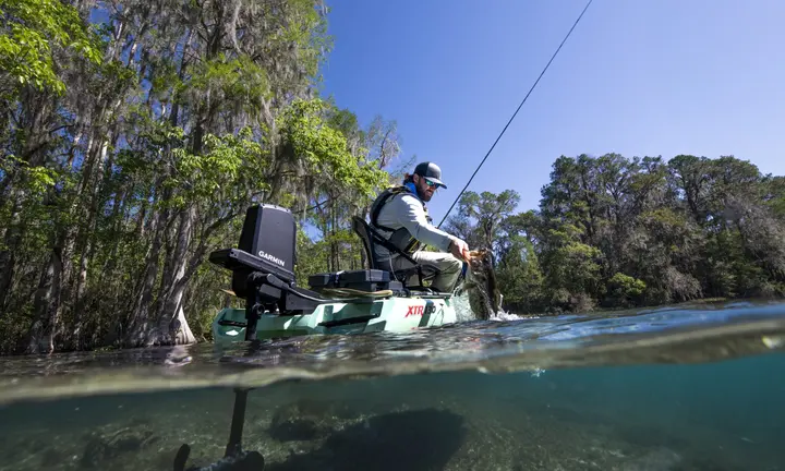 Garmin Launches Force Current Kayak Trolling Motor
