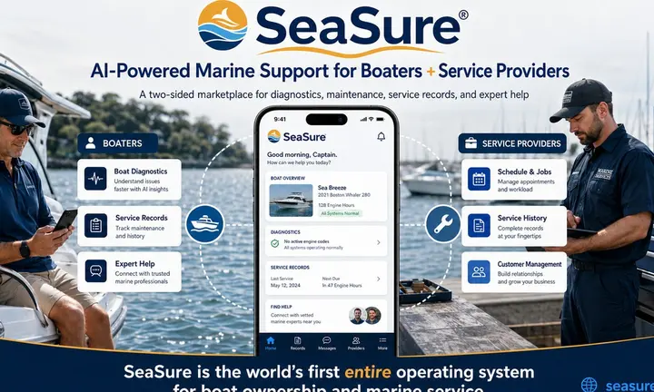SeaSure Unveils AI Maintenance Records for Smaller Boats — original official source photograph