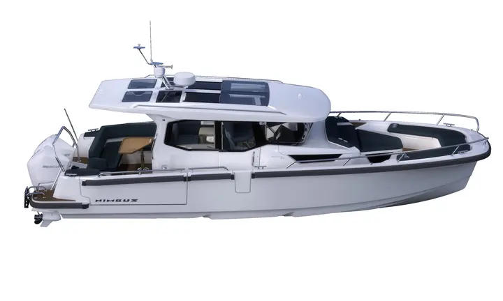 Official Nimbus Group press rendering of Sport Coupé 35 (illustration; production vessel not yet premiered) | Nimbus Sport Coupé 35 Revealed Ahead of January World Debut