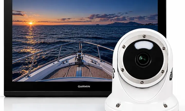 Iris Photon Low-Light Cameras Connect to Garmin GPSMAP Displays — original official source photograph