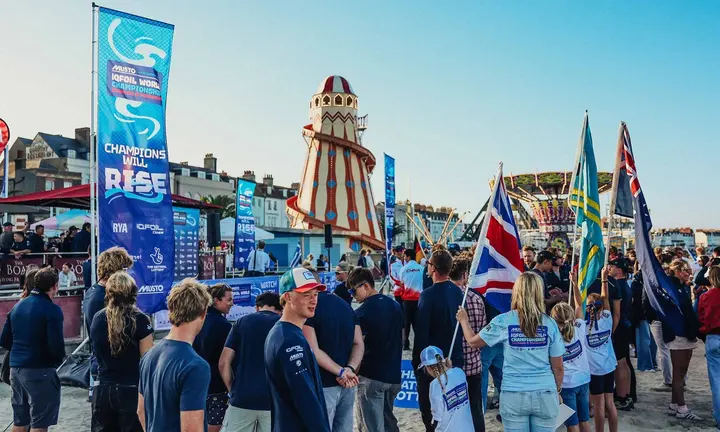 RYA source-specific editorial image. Source: https://www.rya.org.uk/news/iqfoil-parade-of-nations/