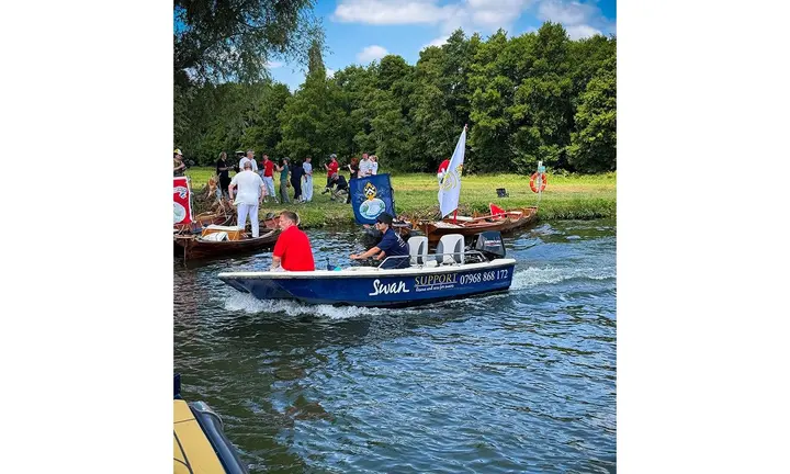 Official source-specific editorial image. Source: https://www.britishmarine.co.uk/news/2026/july/barrus-supports-historic-swan-upping-river-thames