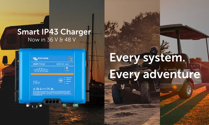 LBG Victron Smart IP43 Adds Dedicated 36V and 48V Charging Models — official source image