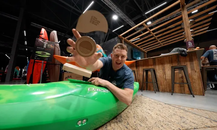 Palm and Dagger Aon Wins New Kickstart Award for Accessible Whitewater — official The Paddle Sports Show official Kickstart award report, 2 October 2026 image