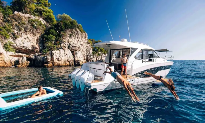 Official boat-builder photograph | Beneteau Antares 12 Coupé: All-Season Family Cruiser Examined