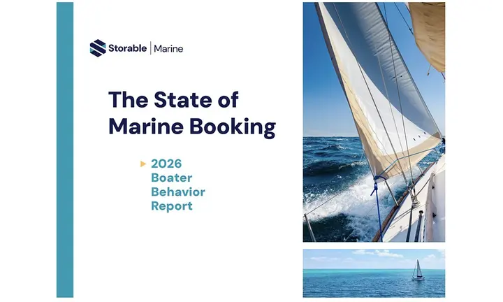 Storable Marine official State of Marine Booking press graphic | Storable Study Finds 56% of Boaters Abandoned a Booking