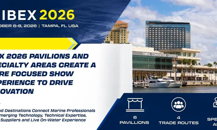 IBEX Adds Focused Pavilions and Trade Routes for 2026 — official NMMA image