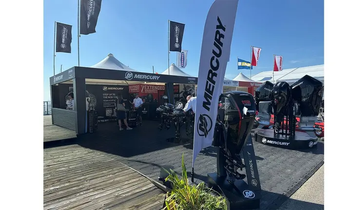 Barrus Brings Mercury and Yanmar Equipment to Southampton — official British Marine image