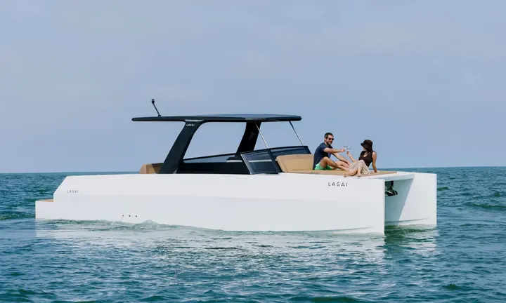 Official source-specific editorial image. Source: https://www.pressmare.it/en/media/comunicati/2026-09-04/lasai-32ks-brings-silent-electric-boating-to-cannes-92350