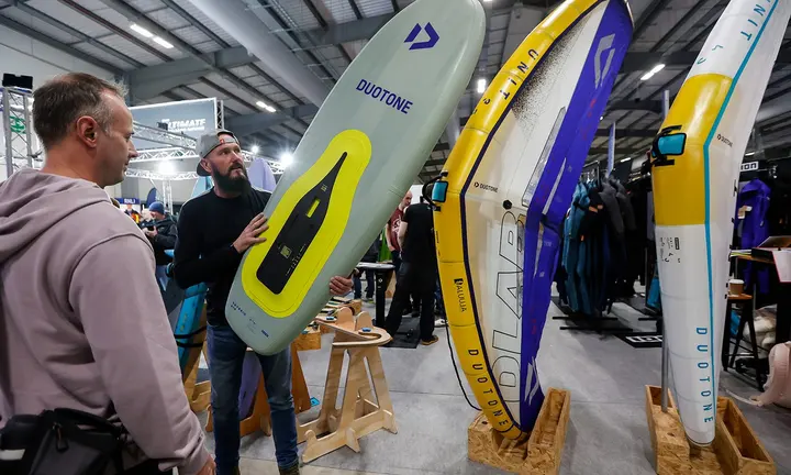 Dinghy Show Puts Foiling and Boardsports Equipment on Display — official Royal Yachting Association image