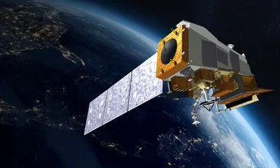 NOAA/NESDIS — official visualisation of Suomi NPP satellite above Earth, released with its October 2026 deorbit announcement