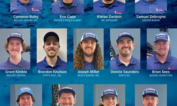 Yamaha Names Its 2025 Certified Master Technicians — official Yamaha Marine image