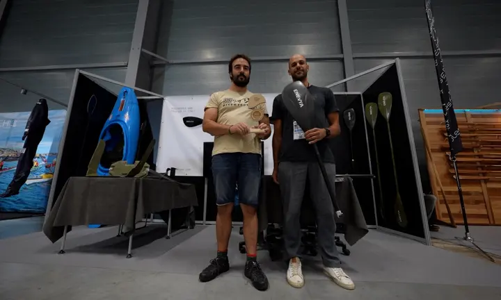 Enevya Strato Wins Paddle of the Year with Foam-Free Carbon Construction — official Paddle Sports Show official Paddle of the Year announcement, 2 October 2026 image