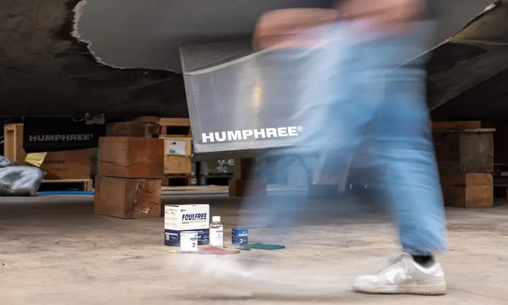 Humphree and Propspeed Align on Foul-Release Coating for Stabiliser Fins — official Humphree / Propspeed image | Official source: https://humphree.com/about/news/humphree-and-propspeed-join-forces-underwater-performance
