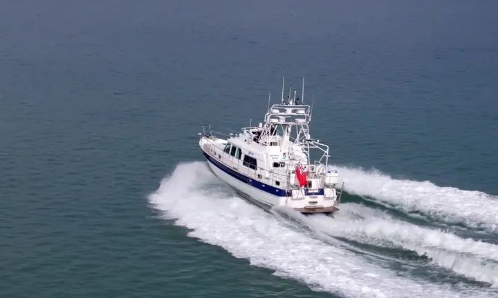 Raymariner Test Boat Lets Raymarine Validate Electronics in Real Conditions — official Raymarine image