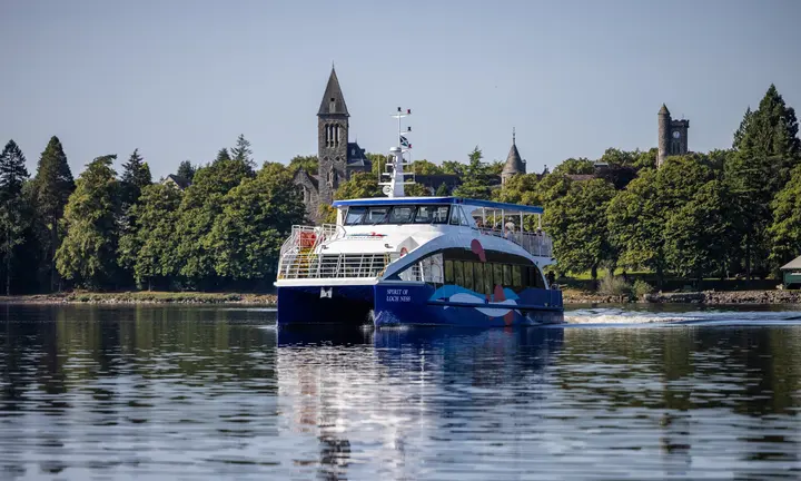 Official photograph: Cruise Loch Ness — sightseeing vessel on Loch Ness