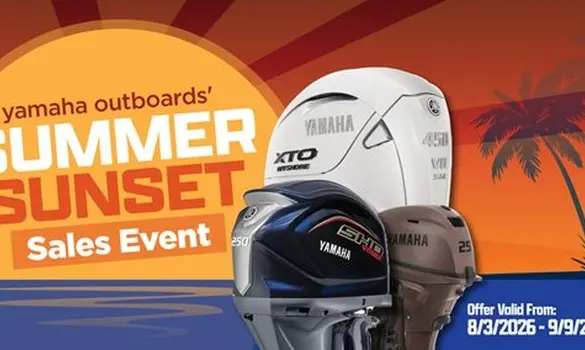 Yamaha Launches Summer Sunset Outboard Promotion — official Yamaha Marine image