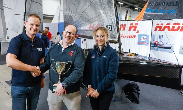 Hadron H2 Midas Takes Dinghy Show Concours Honour — official Royal Yachting Association image