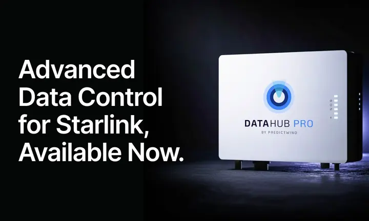 PredictWind Introduces New Starlink Data Controls for Boat Owners — original official source photograph