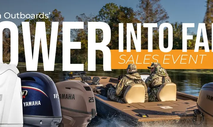 Yamaha Power Into Fall Offers Outboard Warranty and Dealer Credits — original official source photograph