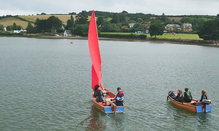 Seahopper Highlights Folding Wooden Boats for Compact Storage — official Seahopper image