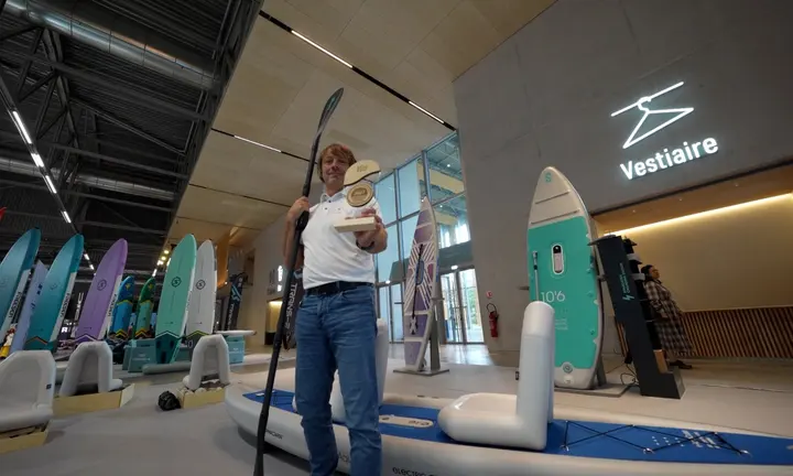 SIPABOARDS E-Cruiser Wins 2027 Electric Paddling Award in Strasbourg — official The Paddle Sports Show E-Paddling award report, 2 October 2026 image