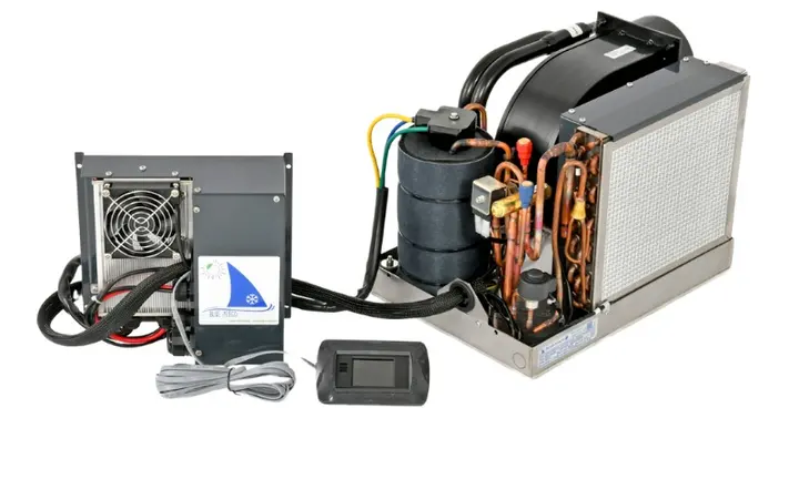 Gineico Marine official Blue-Airco product photograph | Gineico Highlights Blue-Airco DC Cooling at Melbourne Boat Show