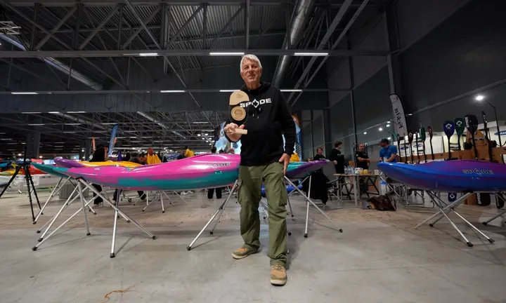 Spade Shakti Whitewater Kayak Wins 2027 Dealer Buzz Award in Strasbourg — official The Paddle Sports Show official award report, 2 October 2026 image