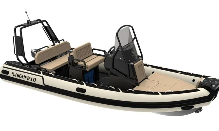 Official boat-builder photograph | Highfield Sport 560 Turns a 5.86m Aluminium RIB into a Family Playboat