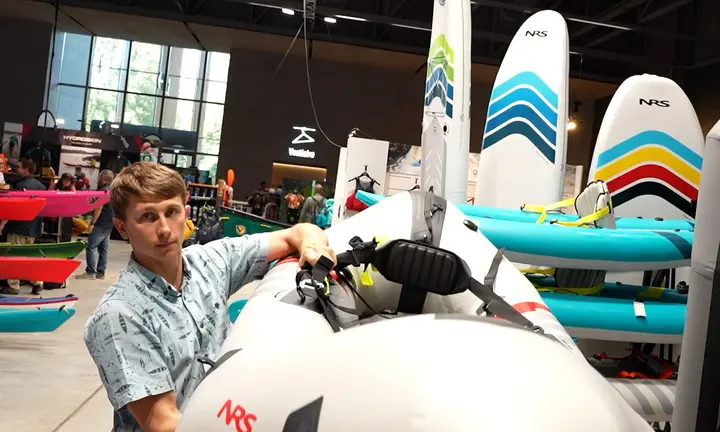 NRS Blayzr Packraft Wins 2027 Inflatable Product of the Year Award — official Paddle Sports Show official award announcement, October 2026 image